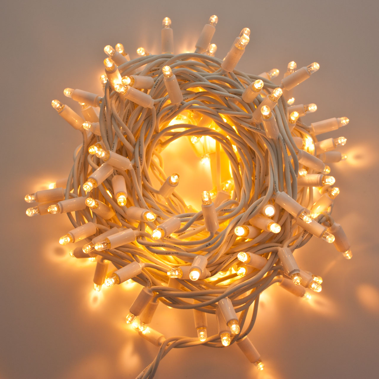 20 Meter Außen Lichterkette mit 200 LEDs warmweiß Weihnachtsbeleuchtung XM46** 