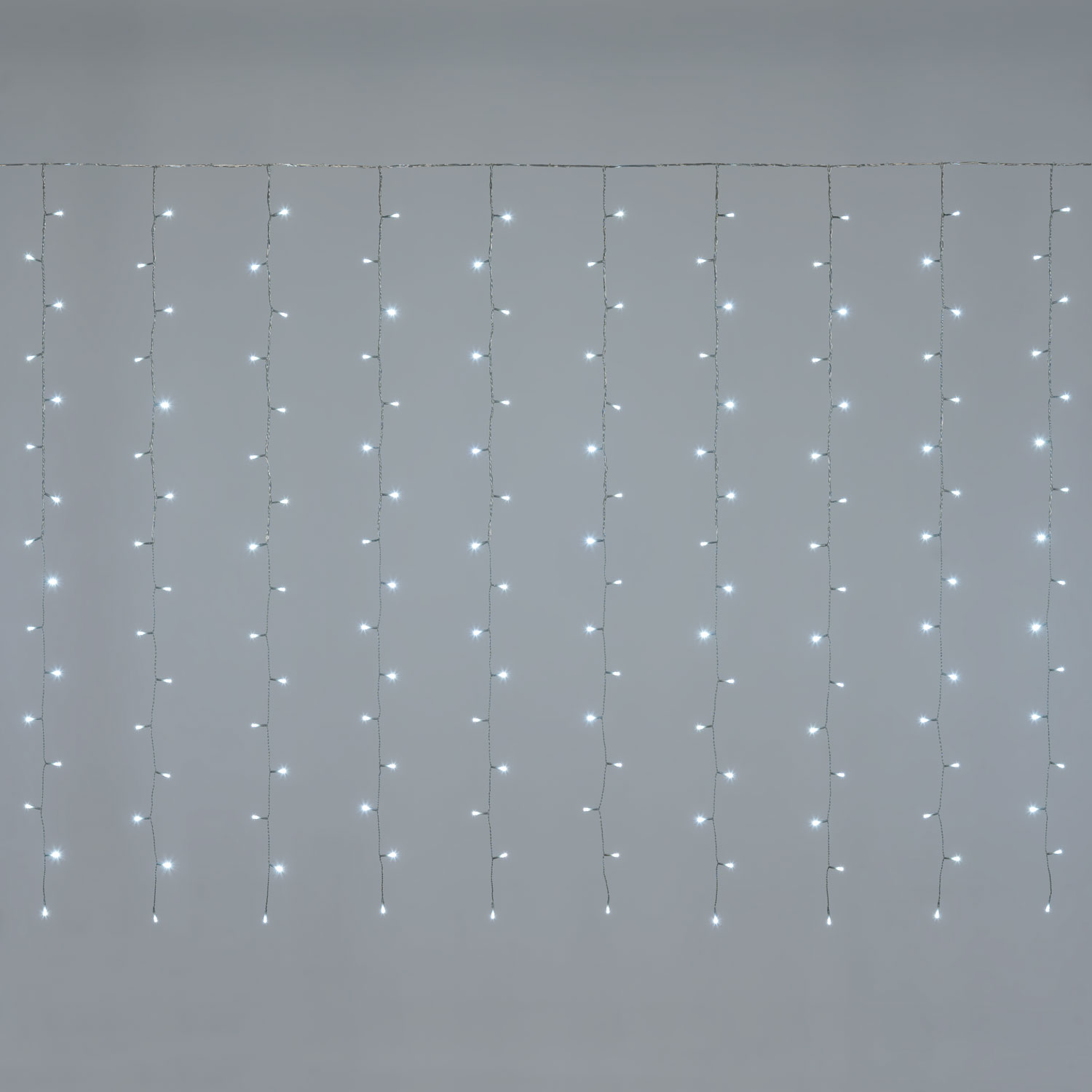 Tenda luminosa 100 led bianchi tende luminose luce bianca a batteria 1x1m natale 