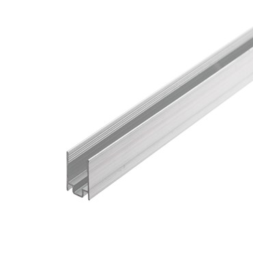 Profilé en aluminium d'1 mètre pour fixation du tube SMD Néon 16 x 8 mm