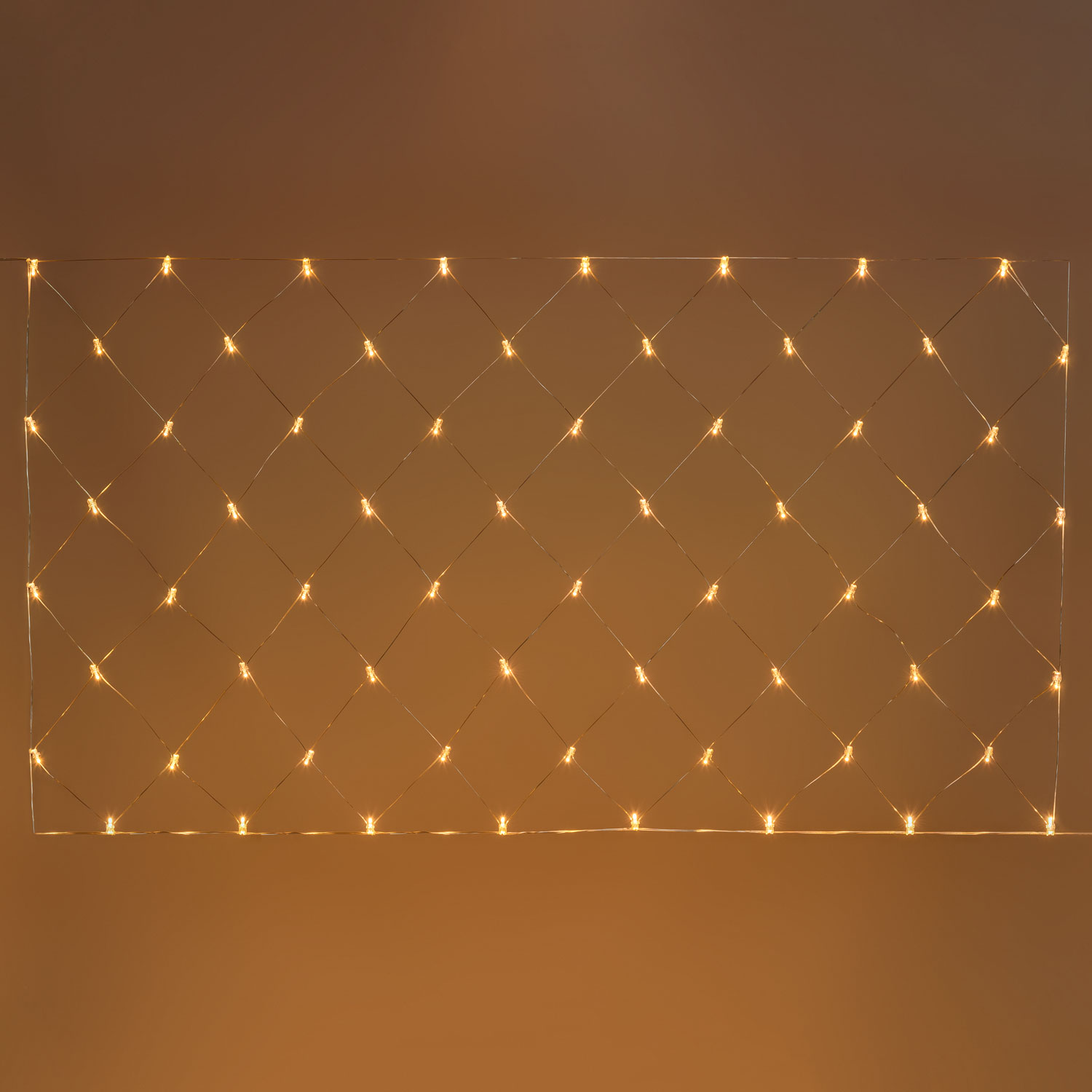 Weihnachtsbeleuchtung für Außen transparentes Kabel mit Lichteffekt Vorhang 3 x 1,52 m 182 LEDs warmweiß Weihnachtslichter 