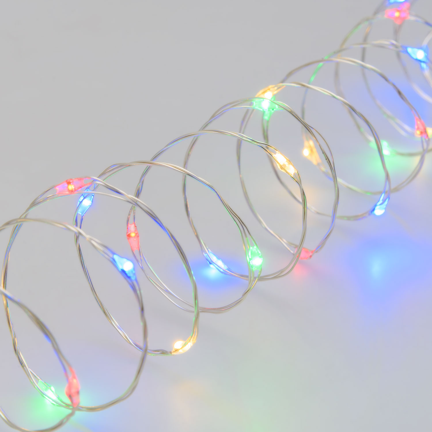 micro led silver wire lights