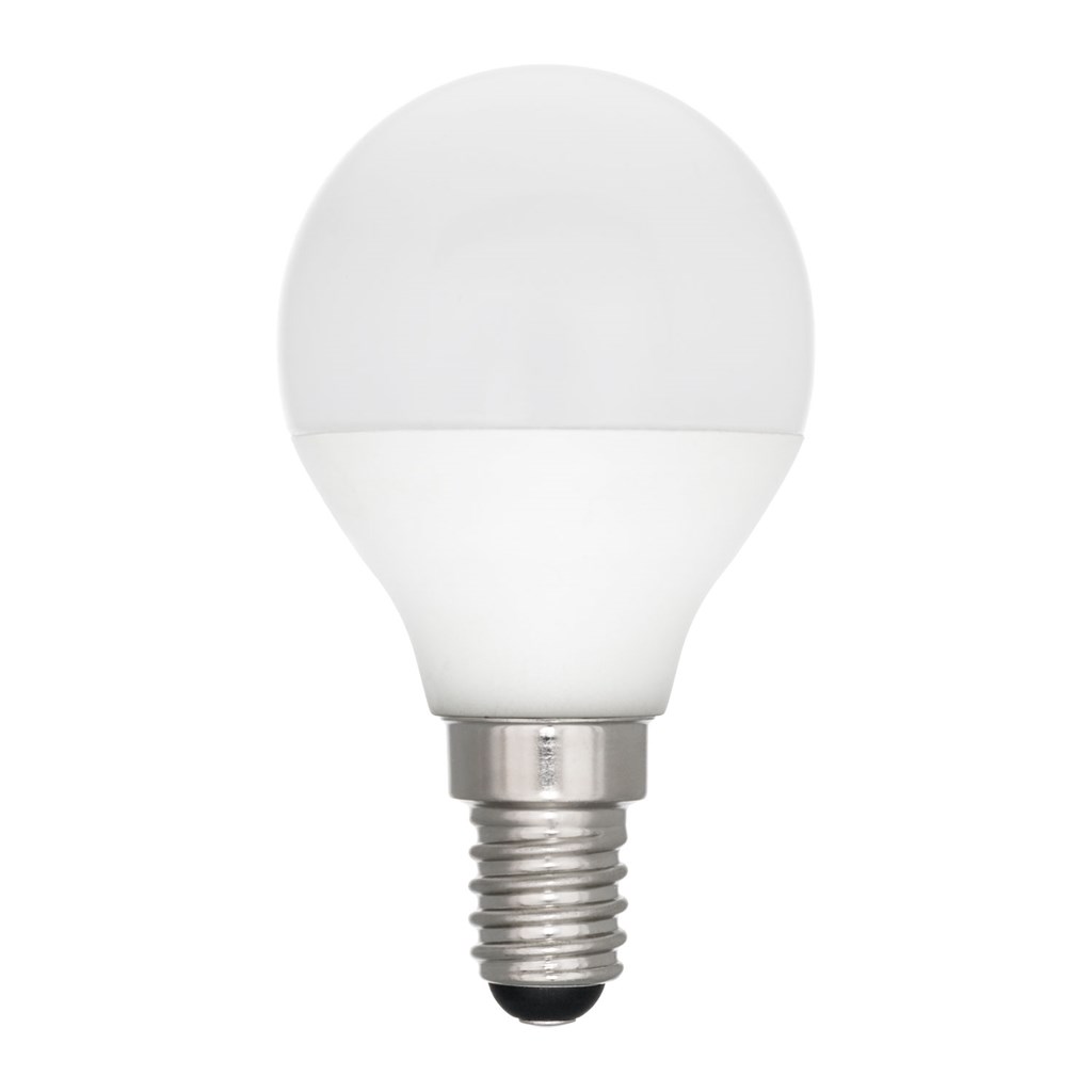 schetsen Zeeman Weiland Globe LED Bulb Ø 45 mm E14, Warm White, White Satin Plastic, 12 Volt, 1  Watt - Festoon Bulbs