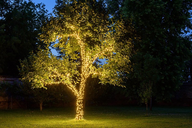Weihnachtsbeleuchtung Jardin 2022 Weihnachtsbaumlichter