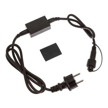 Câble d'alimention PML, 1,5 m, avec redresseur AC/DC, câble noir, IP67